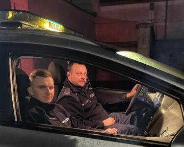 Ozorkowscy policjanci zapobiegli tragedii