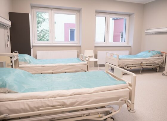 Oddział Rehabilitacji Pulmonologicznej w szpitalu w Łagiewnikach po remoncie