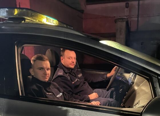 Ozorkowscy policjanci zapobiegli tragedii