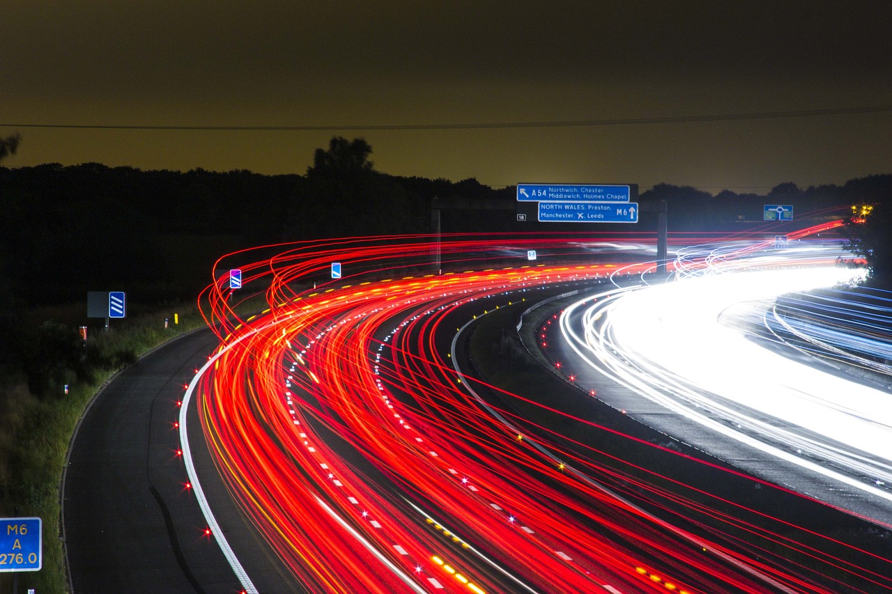 W Dniu bez Samochodu jechał rowerem autostradą